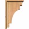 Ekena Millwork Mediterranean Smooth Corbel w/Backplate, Western Red Cedar, 7 1/2"W x 14"D x 22"H COR08X14X22MED01SWR - alternate 3